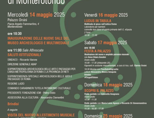 Ludus in tabula, laboratorio archeologico nelle nuove sale del Museo archeologico di Monterotondo