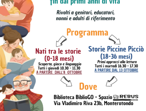 Ricominciano gli incontri gratuiti per scoprire il piacere della lettura fin dai primi anni di vita